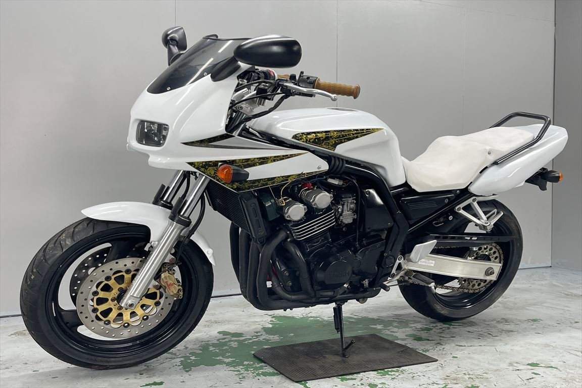 FZ400 売り切り?。眱谣攻咯`ト！☆始動動畫有☆エンジン好調(diào)！4YR！1997年！アサヒナレーシングマフラー！ハンドル！全國配送！福岡佐賀