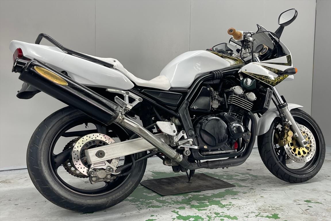 FZ400 売り切り?。眱谣攻咯`ト！☆始動動畫有☆エンジン好調(diào)！4YR！1997年！アサヒナレーシングマフラー！ハンドル！全國配送！福岡佐賀