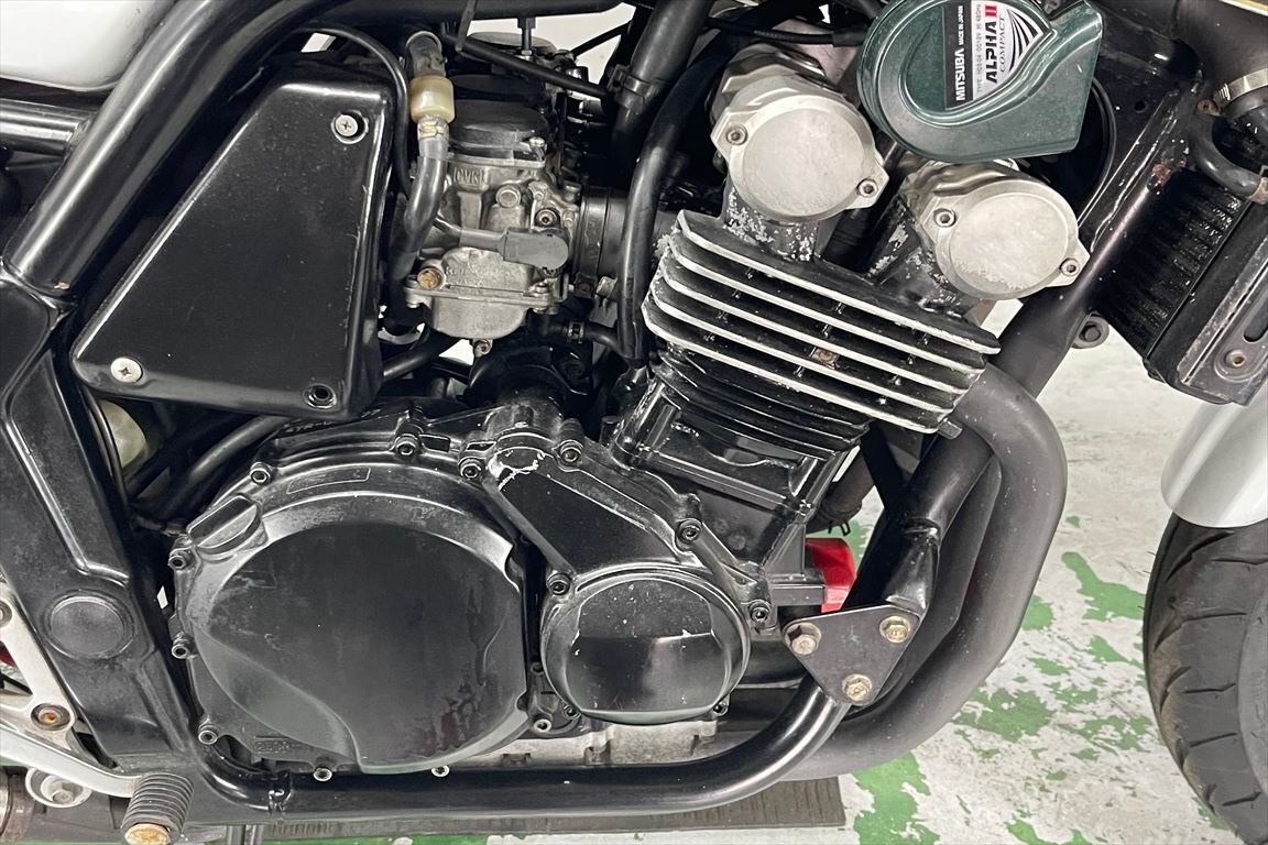 FZ400 売り切り！１円スタート！☆始動動畫有☆エンジン好調(diào)！4YR！1997年！アサヒナレーシングマフラー！ハンドル！全國配送！福岡佐賀