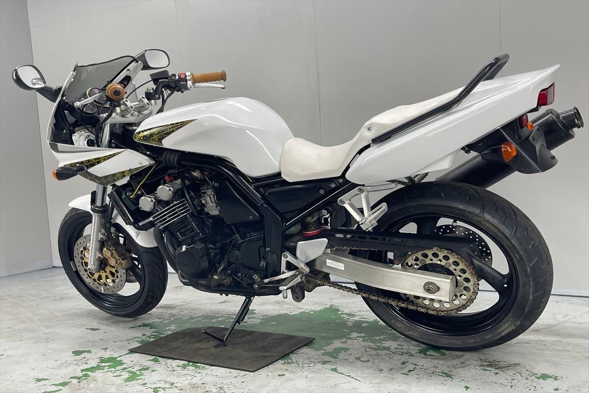 FZ400 売り切り?。眱谣攻咯`ト！☆始動動畫有☆エンジン好調(diào)！4YR！1997年！アサヒナレーシングマフラー！ハンドル！全國配送！福岡佐賀