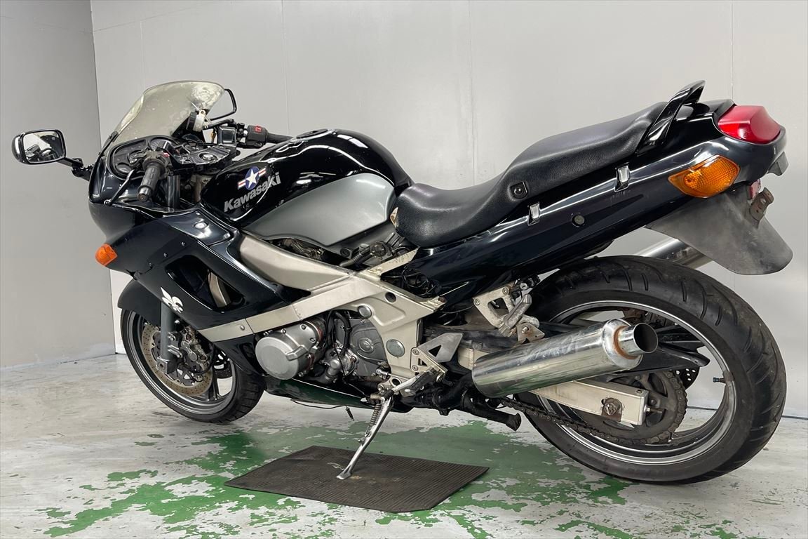 ZZ-R400 売り切り！１円スタート！エンジン好調(diào)！ZX400N！1994年！社外サイレンサー！Fブレーキマスター！全國配送！福岡佐賀 検）ZZR400