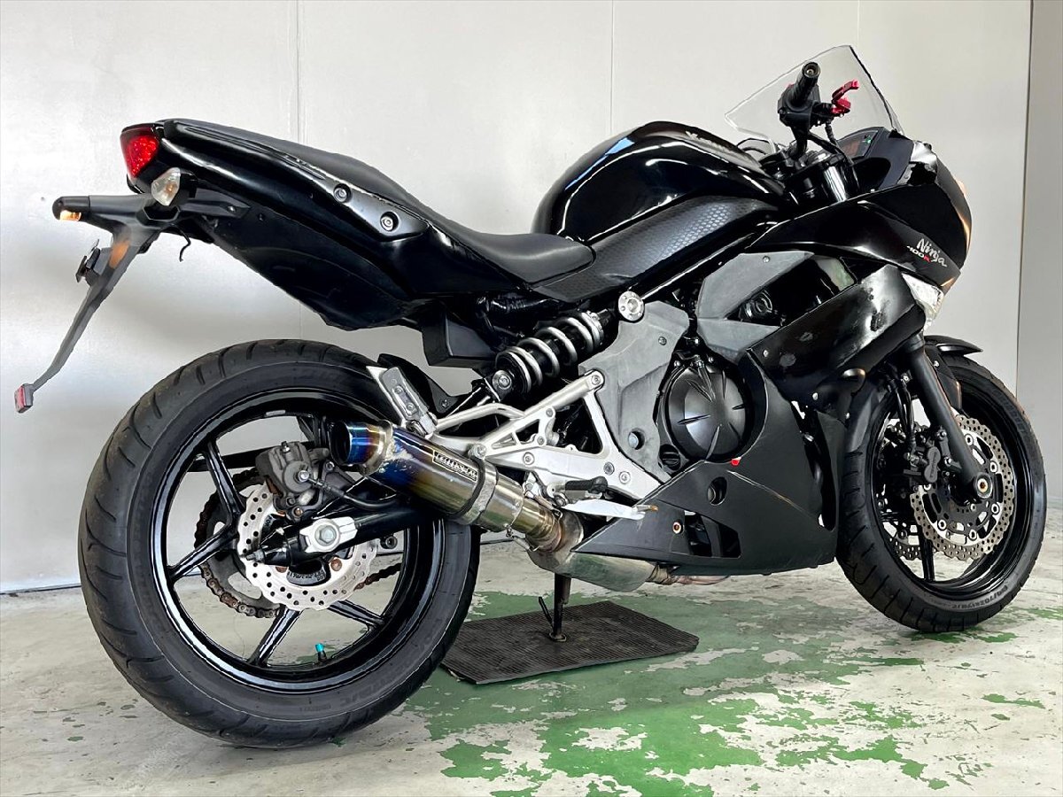 ニンジャ400R 売り切り！１円スタート！☆始動動畫有☆エンジン好調(diào)！ER400B！2010年！ビームスマフラー！全國配送！福岡佐賀 検)ZZ-R400