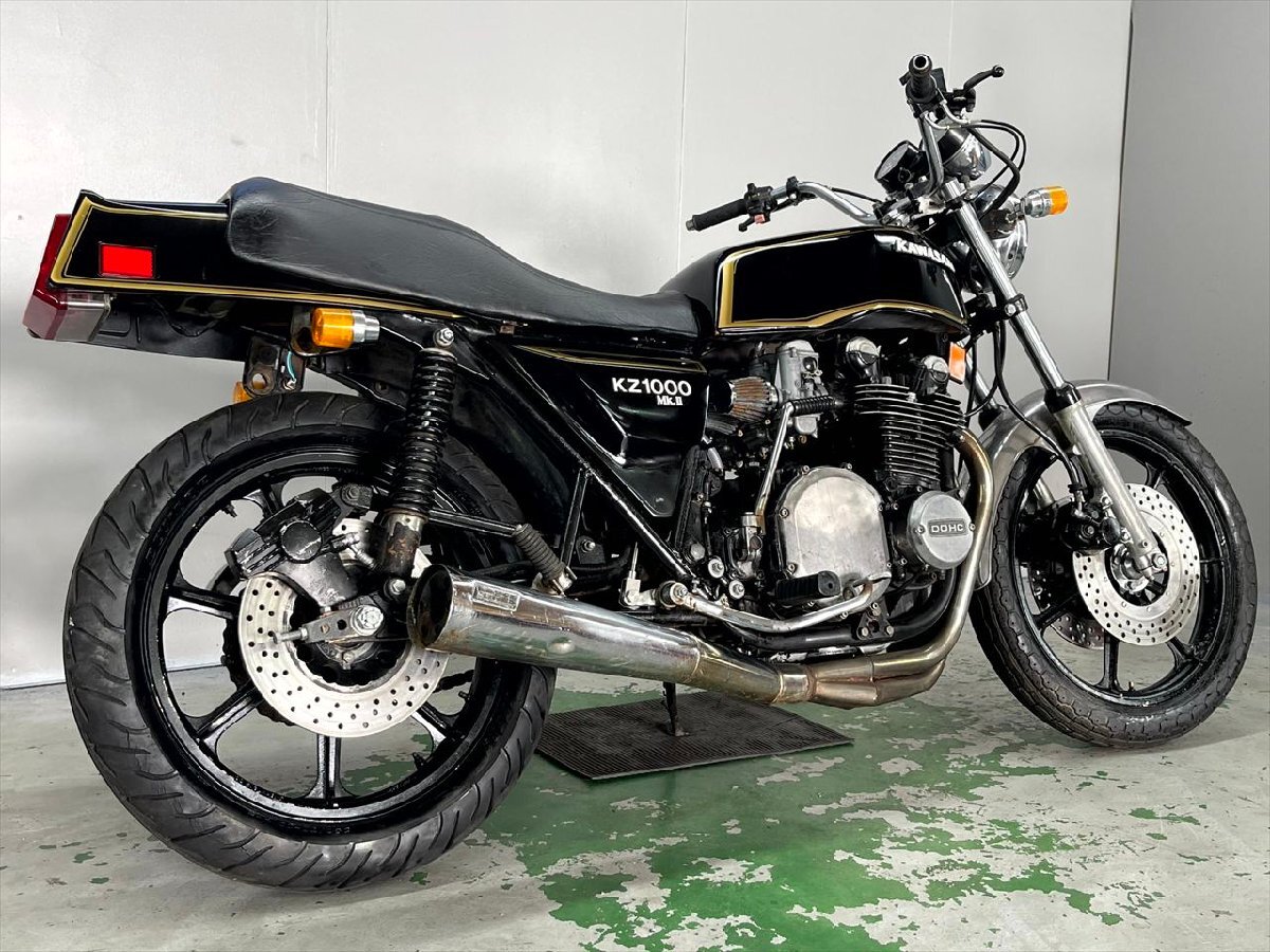 Z1000LTD 売り切り?。眱谣攻咯`ト！エンジン好調(diào)！KZT00B！1977年！Mk2仕様！バンス管！パワーフィルター！シート！全國配送！福岡佐賀