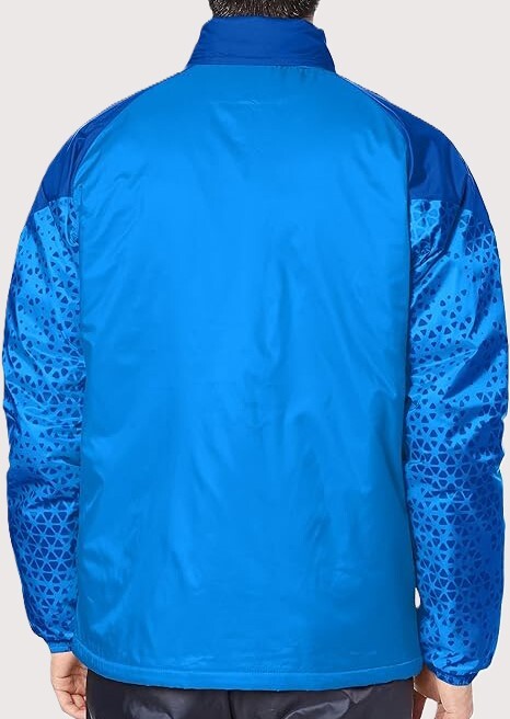 (プーマ10,27) 定価13,200円　未使用　プーマ　厚手　中綿　ウォーマージャケット　ウィンドブレーカー　658814　青　メンズL_画像4