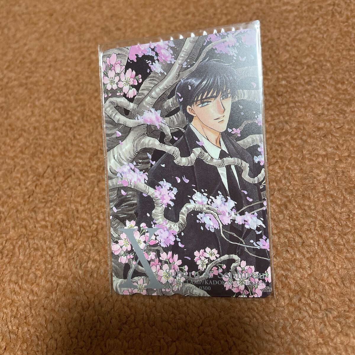 X-エックス-　CLAMP　昴流&星史郎　テレカ５０度數(shù)未使用　