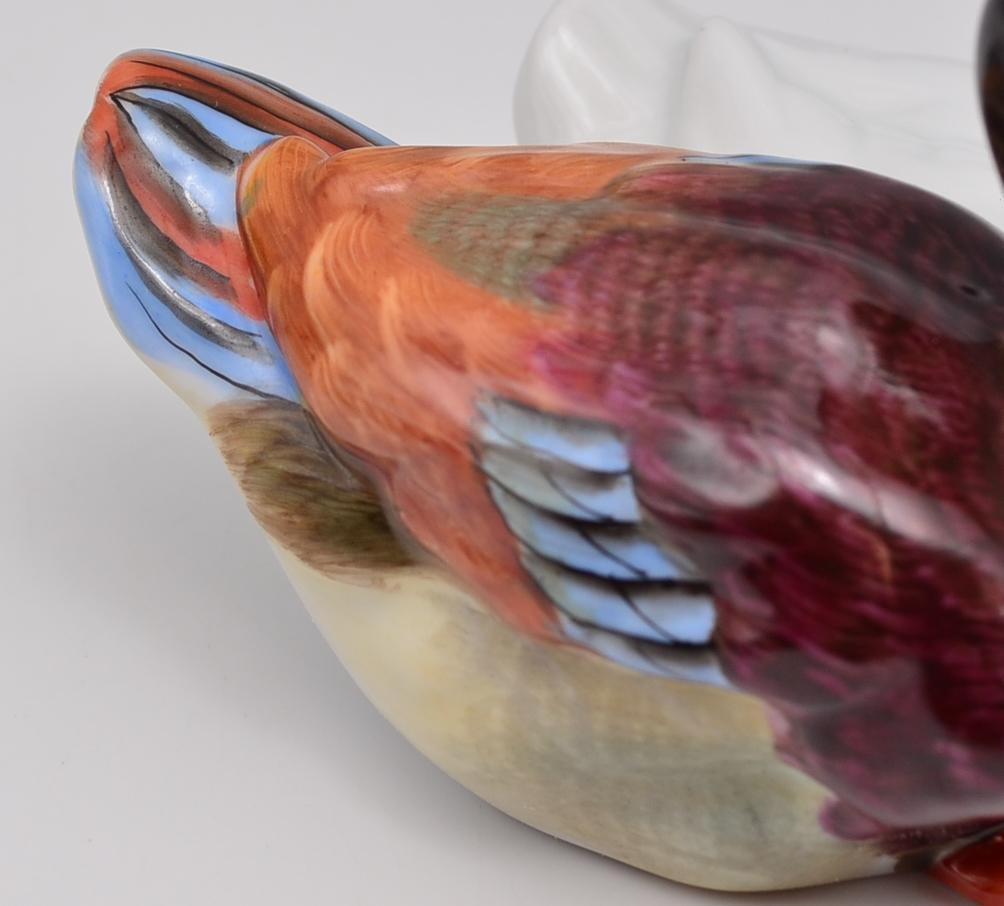 二羽のカモ Two Ducks ヘレンド ＃5036 ハンガリー ヴィンテージ ヘレンド