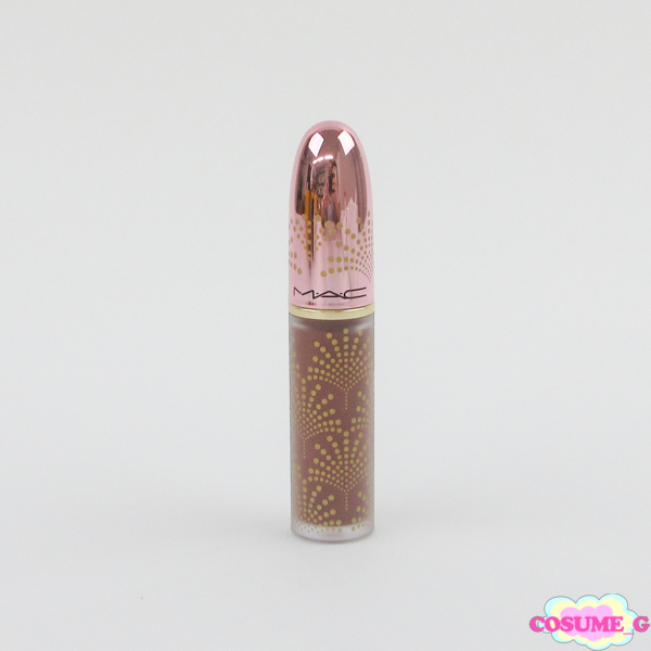 MAC パウダー キス リキッド リップカラー スパイクト ココア 限定色 残量多 C711_画像1