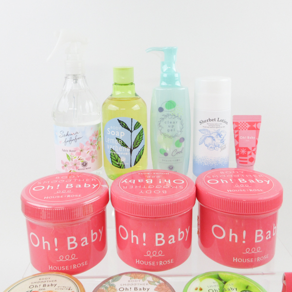 ハウス オブ ローゼ フェイスパウダー 化粧水 パック ボディスクラブ ソープ ハンドクリーム リップバーム 等17點(diǎn)セット MC923