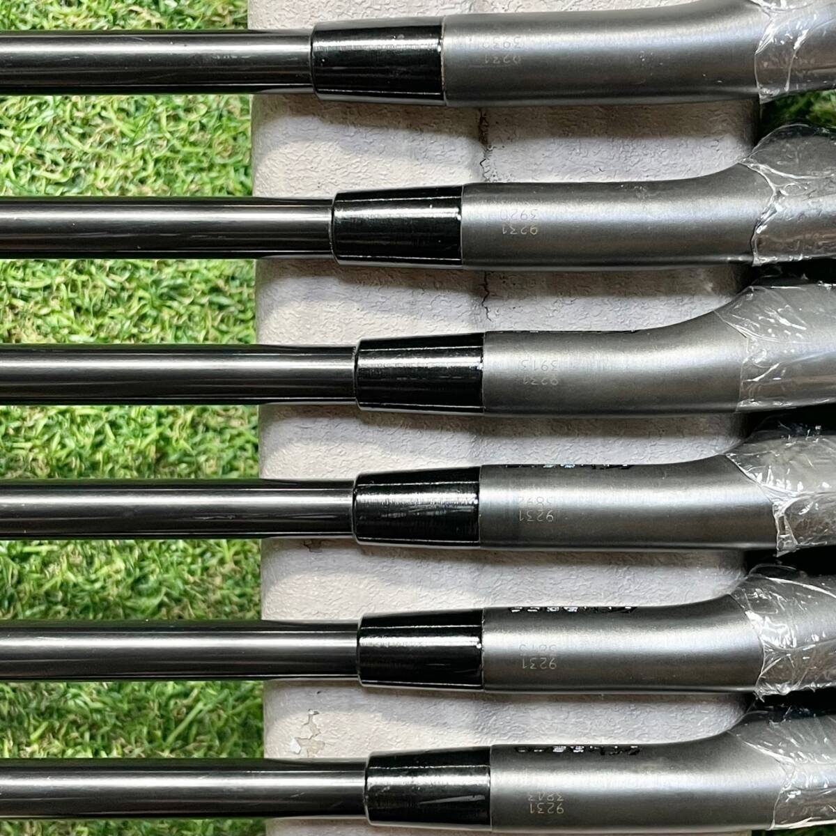 【新品！保証書付き！】 kasco DI-122 ATTAS裝著 キャスコ ドルフィンアイアン ブラック アイアンセット メンズ 6本 右 送料無料