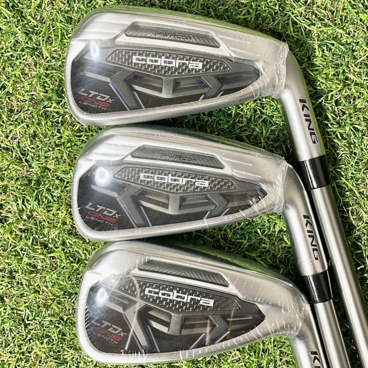 【新品！保証書付き！】COBRA KING LTDx ONE LENGTH コブラ キング ワンレングス アイアンセット メンズ 5本 S 右 Speeder NX