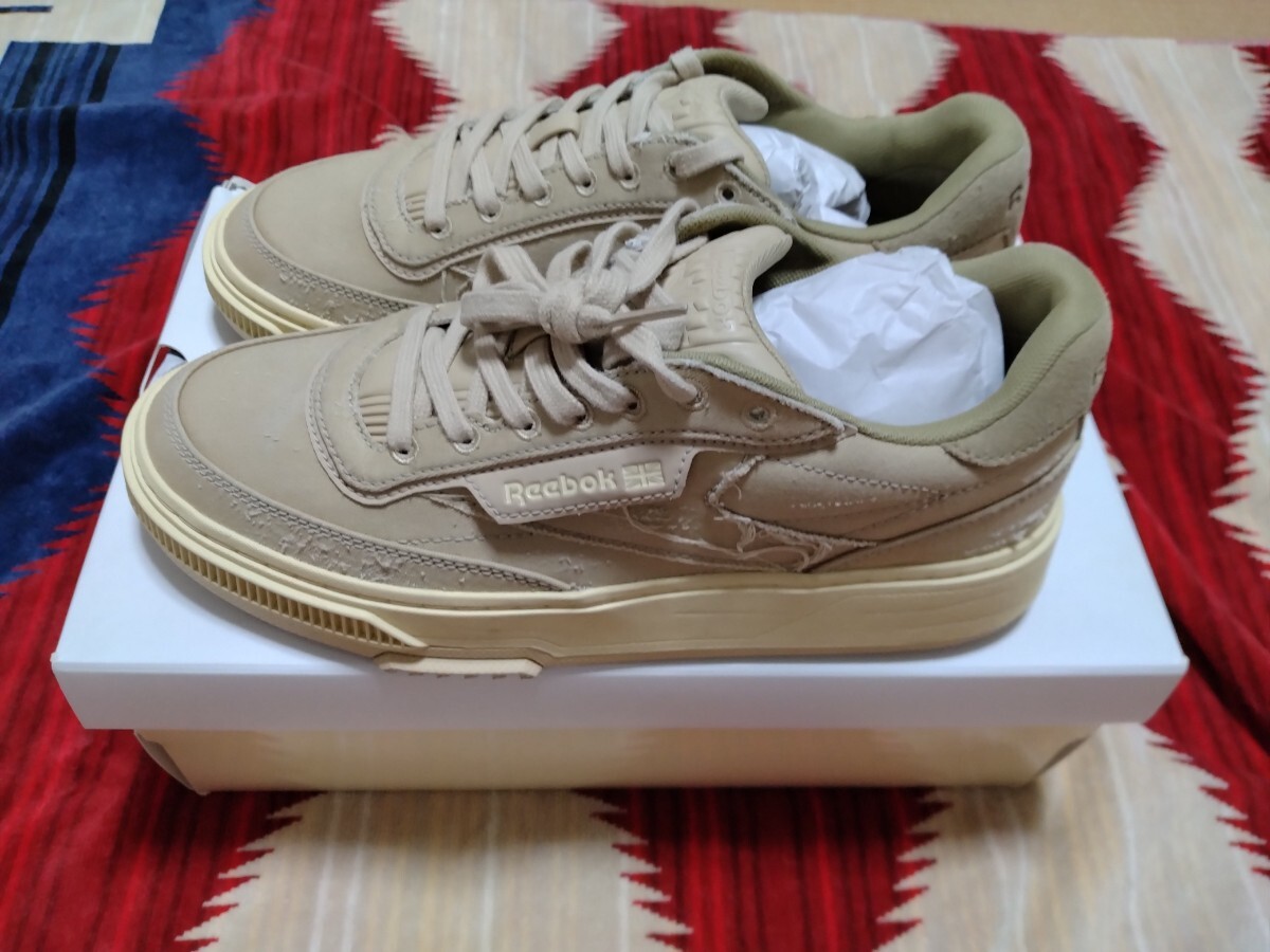 REEBOK CLUB C LTD　RMIA04DC99FAB0045552　 VINTAGE CANVAS KHAKI　リーボック　新品　未使用　正規品　売切　格安　限定　レア　希少_画像1