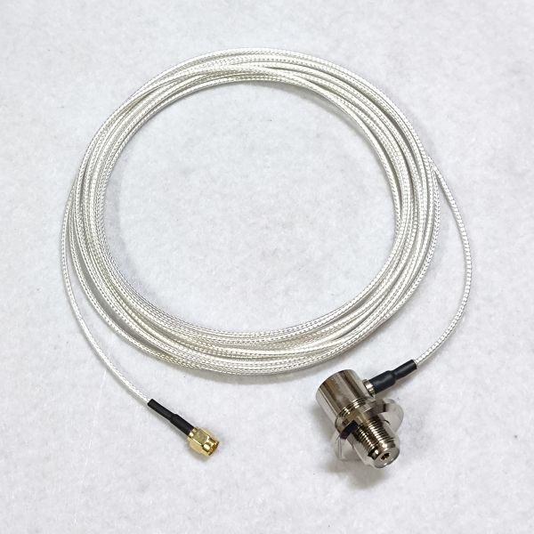 SMA アンテナ設置・ケーブル延長用　MJL-SMA接栓 同軸ケーブル5m SMA 接栓 単品 SC316 (1.5D-2V相当) アマチュア無線 ケーブル アンテナ_画像1