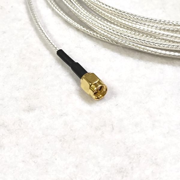 SMA アンテナ設置・ケーブル延長用　MJL-SMA接栓 同軸ケーブル5m SMA 接栓 単品 SC316 (1.5D-2V相当) アマチュア無線 ケーブル アンテナ_画像2