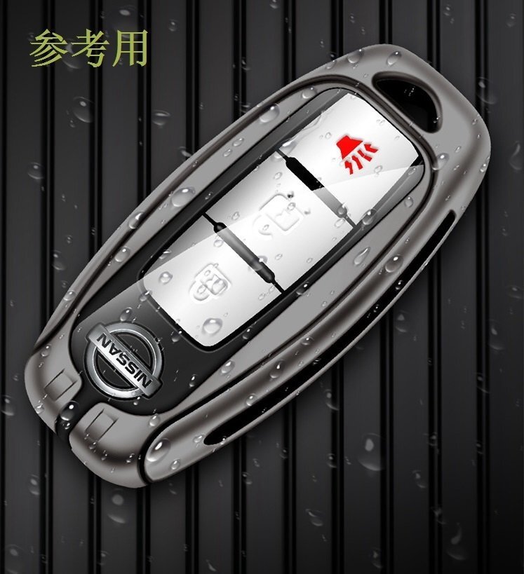 NISSAN 日産 スマートキーケース キーカバー TPU キーホルダー 車専用 傷 防止 鍵を保護 深錆色/オレンジ ☆1-4番_画像6