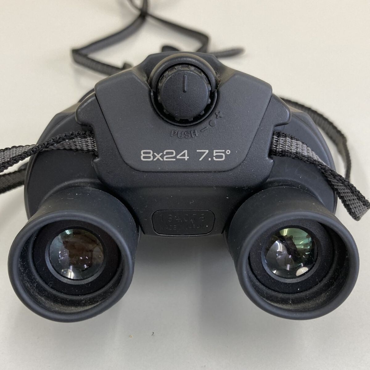 E327-I76-284 PENTAX ペンタックス 雙眼鏡 8×24UCF 8×24 7.5°164079 ブラックカラー ケース付き コンパクト TE