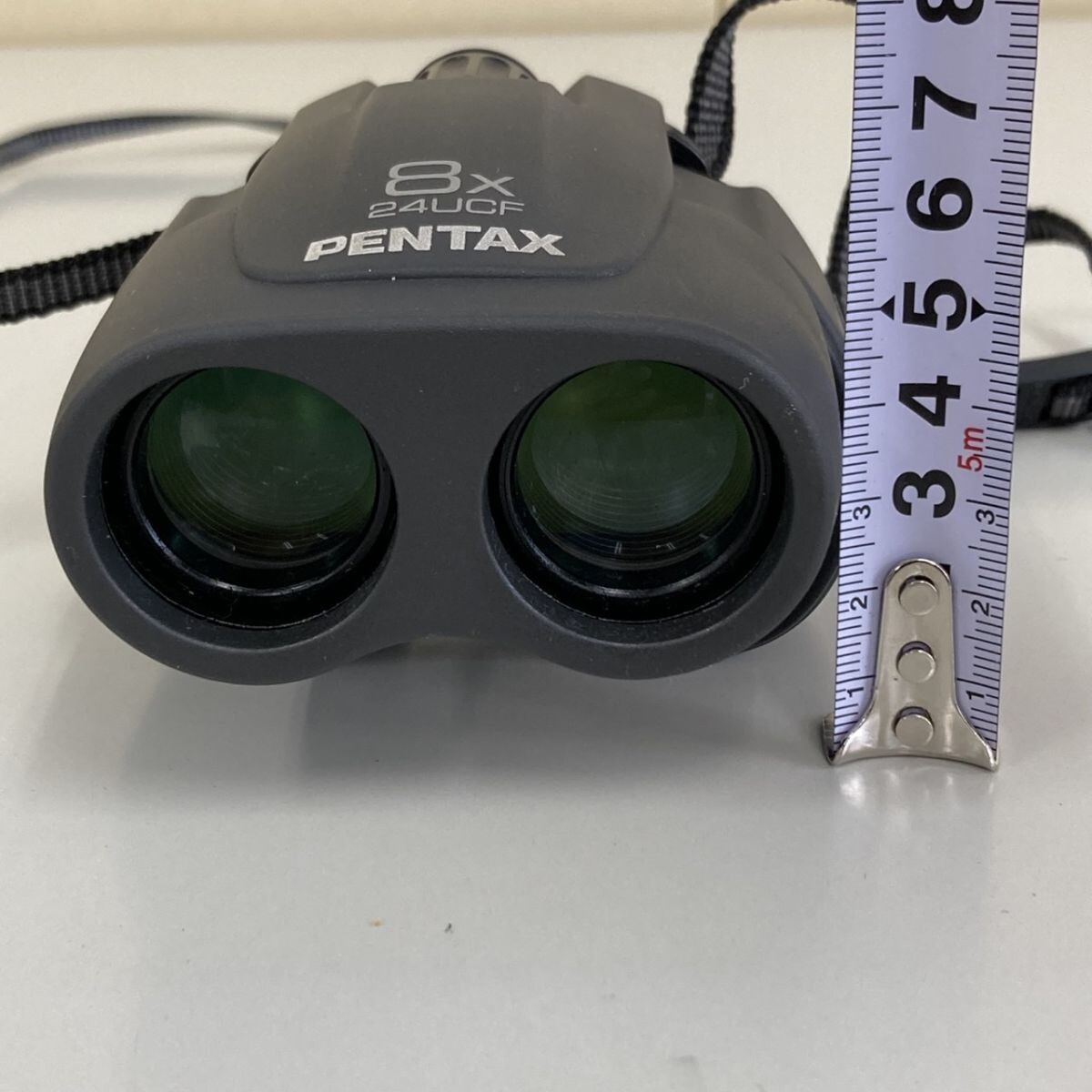E327-I76-284 PENTAX ペンタックス 雙眼鏡 8×24UCF 8×24 7.5°164079 ブラックカラー ケース付き コンパクト TE