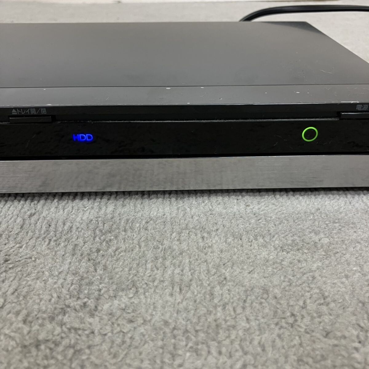 G123-UT1-315 TOSHIBA 東芝 HDD&ブルーレイディスクレコーダー DBR-Z320 2013年制 黒 家電 通電動(dòng)作確認(rèn)済み TC