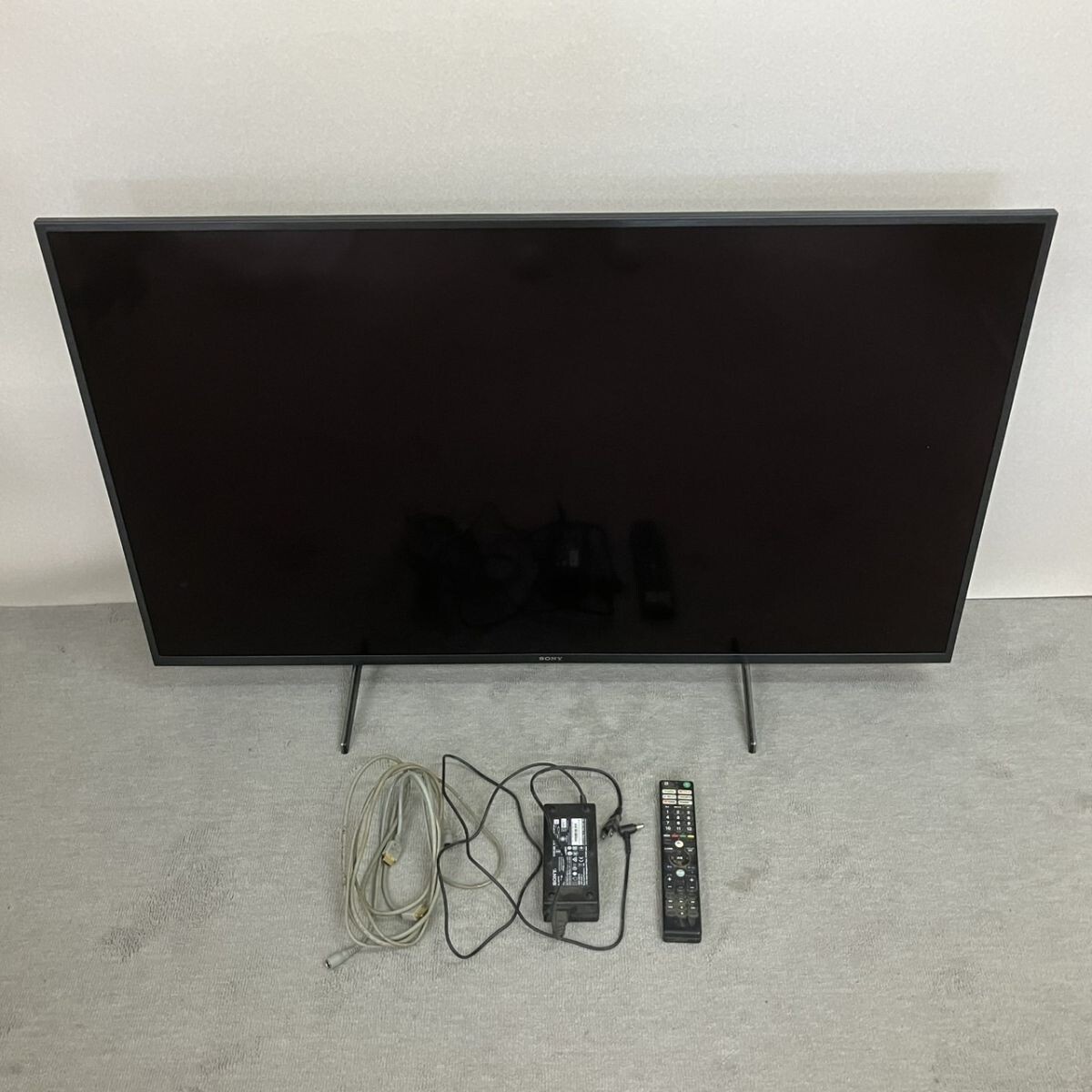 G723-UT1-278 SONY ソニー 4K液晶テレビ KJ-49X8000H 2021年制 ブラック 家電 テレビ 49型 通電動(dòng)作確認(rèn)済み TB