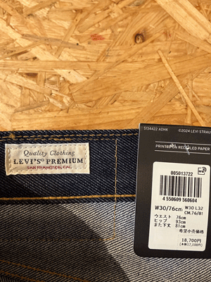 ★LEVI'S ORIGINAL SELVEDGE 501 / W30 L32 
