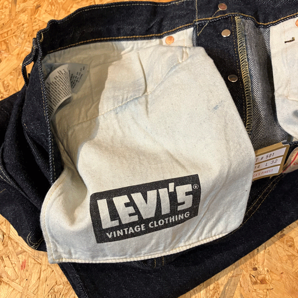 ★LEVI'S VINTAGE CLOTHING(LVC) 1955 501 ワンウォッシュ W34×L34_画像5