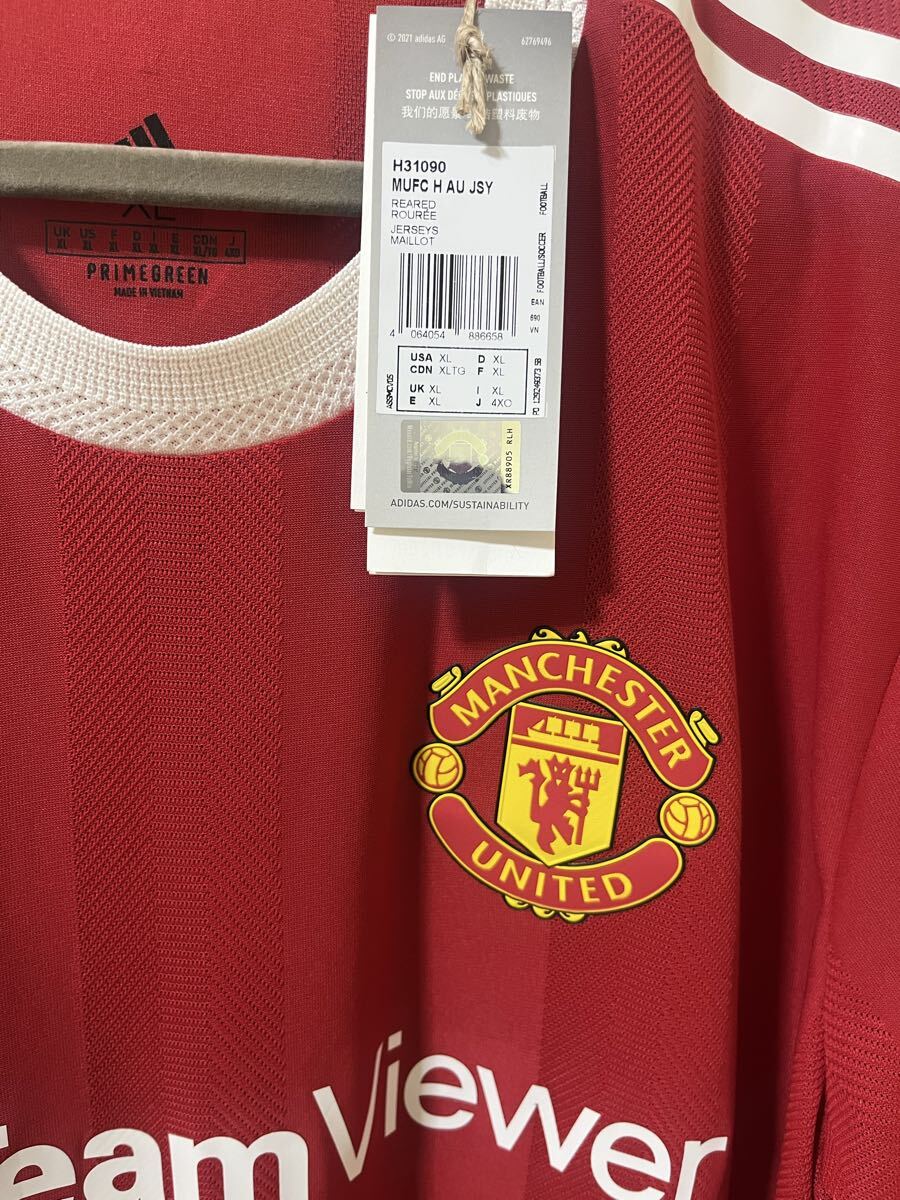 【正規(guī)品?極美品】ガルナチョ マンチェスターユナイテッド オーセンティックプレミアリーグパッチ付き 75番 ホーム ユニフォーム