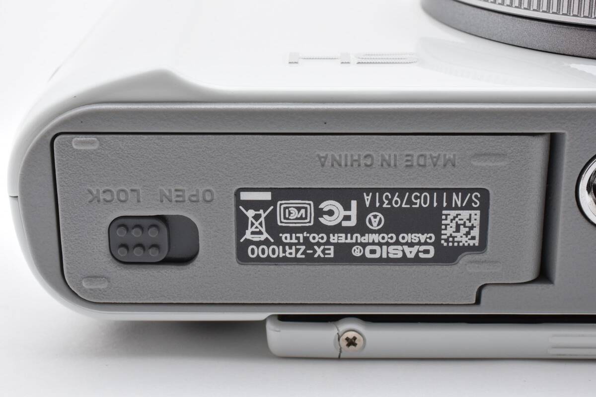 ★☆【動作問題なし！】 #2610230 707 CASIO カシオ EXILIM EX-ZR1000 コンパクトデジタルカメラ エクシリム☆★