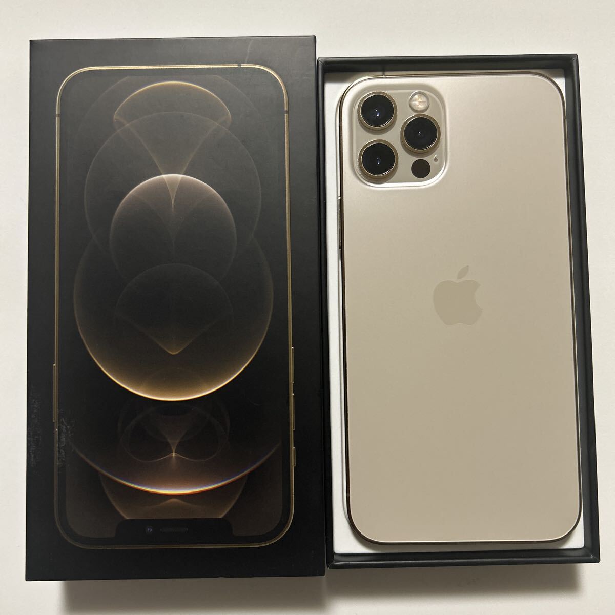 ◆USED◆iPhone12Pro◆128GB◆ピンクゴールド◆SIMフリー◆送料無料◆未使用ケーブル付き◆