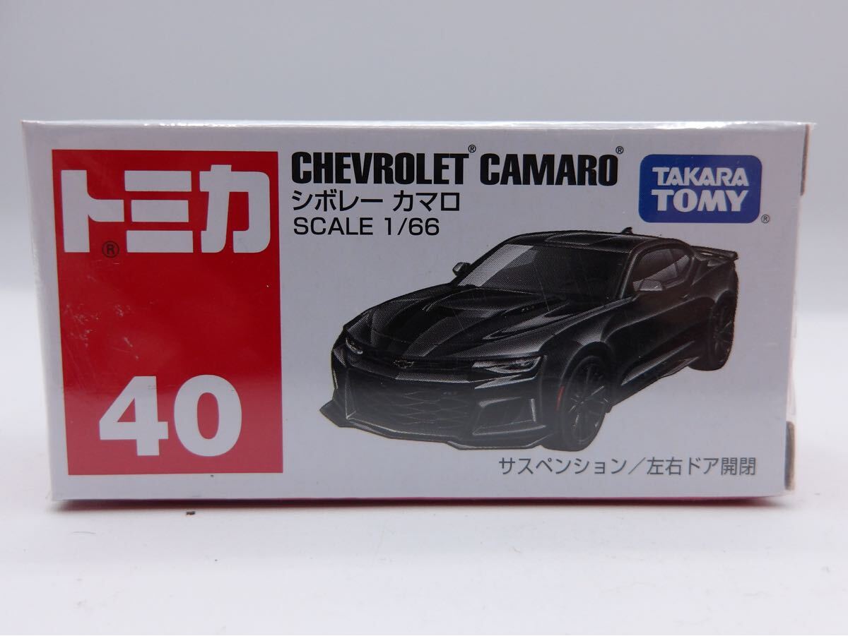 未開封　トミカ　シボレー カマロ　40　1/66_画像1