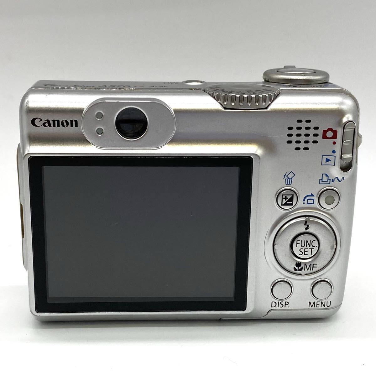 【9A13】 1円スタート Canon Power Shot A570 IS PC1225 キヤノン キャノン パワーショット デジタルカメラ デジカメ コンデジ