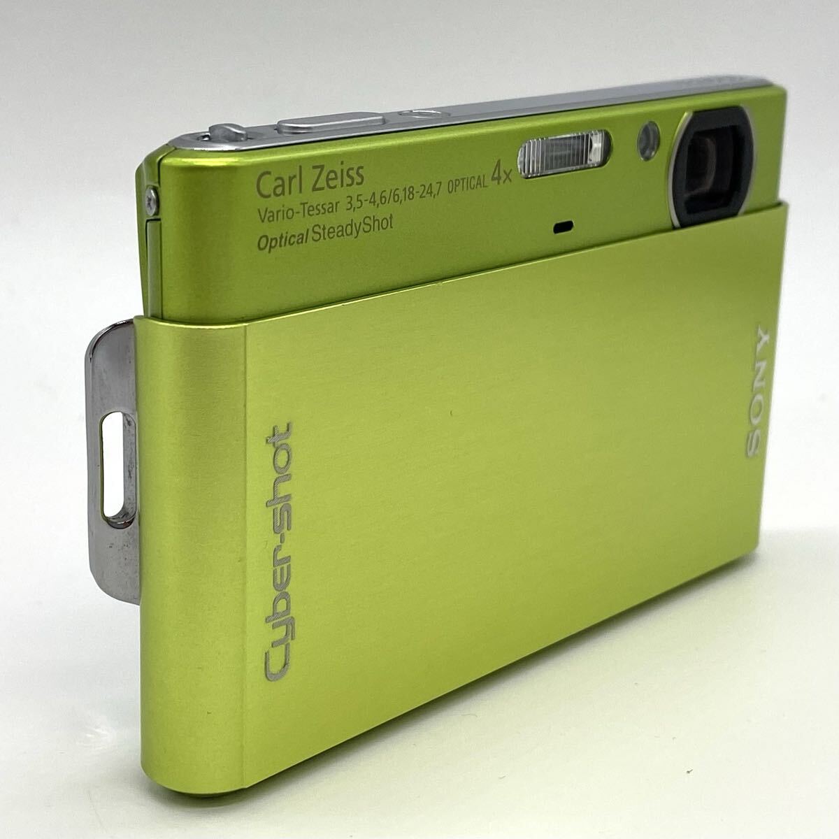 【9T37】 1円スタート SONY Cyber-Shot DSC-T77 ソニー デジタル サイバーショット デジタルカメラ デジカメ コンデジ グリーン