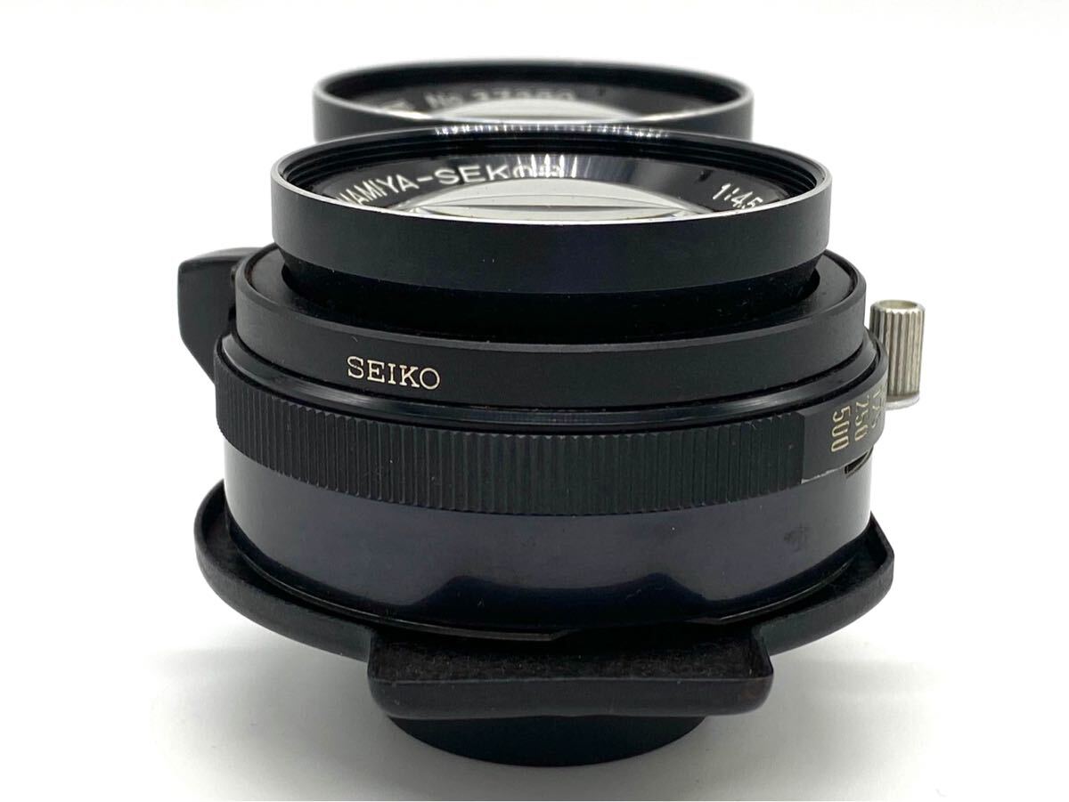 【9A10】1円スタート MAMIYA SEKOR LENS 55mm 1:4.5 f=55mm マミヤ セコール レンズ 二眼レフ カメラ　