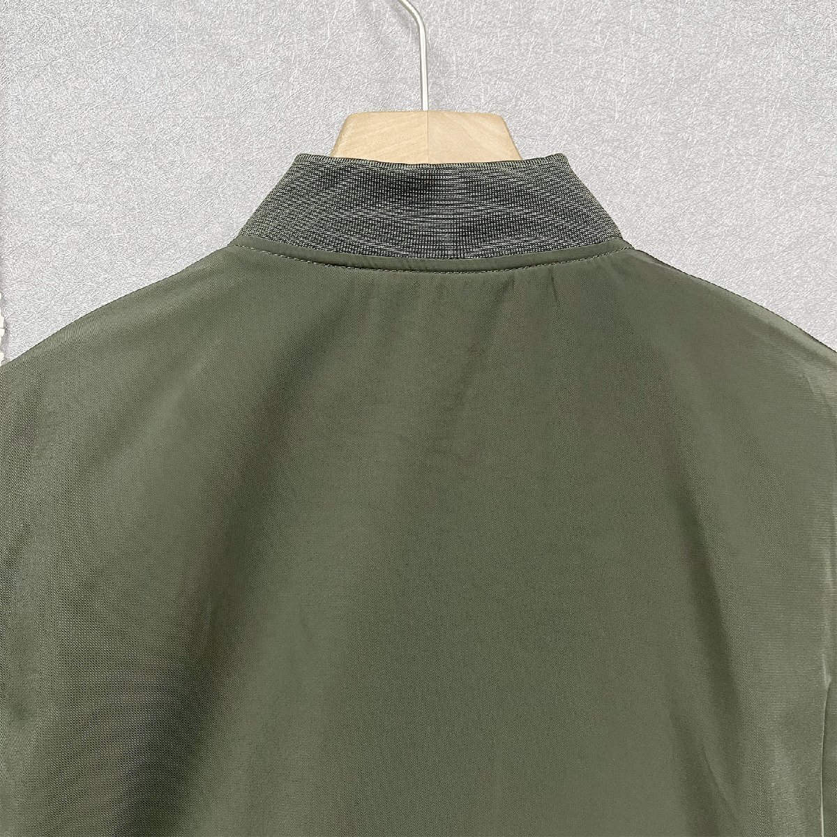 個性?フライトジャケット/MA-1 定価7萬◆Emmauela?イタリア?ミラノ発◆撥水 マルチポケット ブルゾン アウトドア アウター XL/50