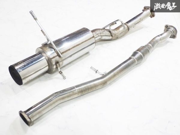 APEXi アペックス GDB インプレッサ WRX STI C型 涙目 EJ20 ステンレス ラ?アンスポーツ センターパイプ マフラー JASMA公認(rèn) 03S04767
