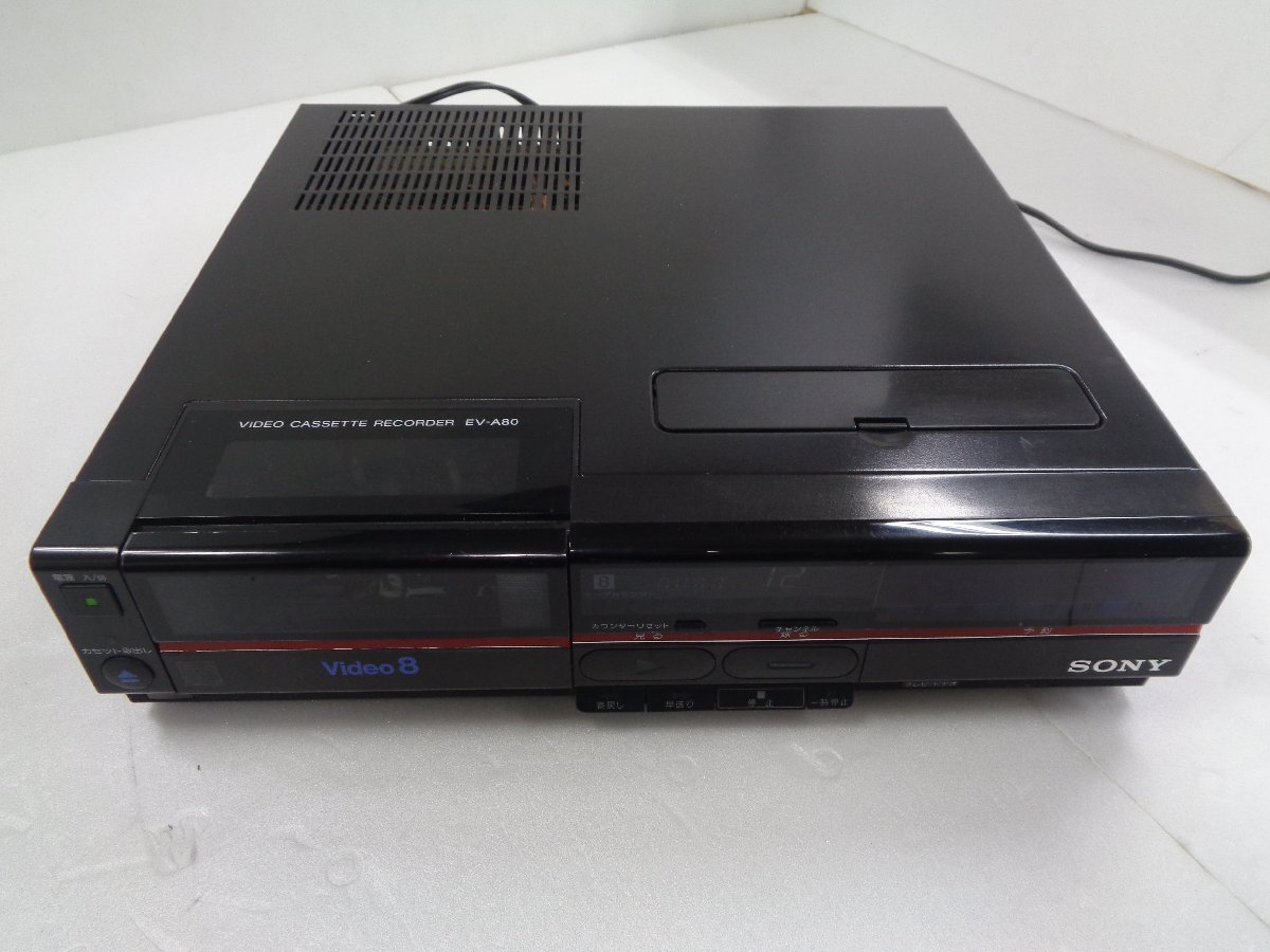 【ジャンク品?送料落札者様負擔(dān)】SONY　EV-A80　8mmビデオカセットレコーダー