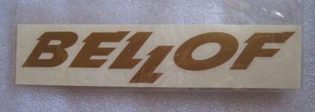 レア品!!●ベロフ製／ 正規品・BELLOF・ステッカー・W190 ／未使用品●_画像1