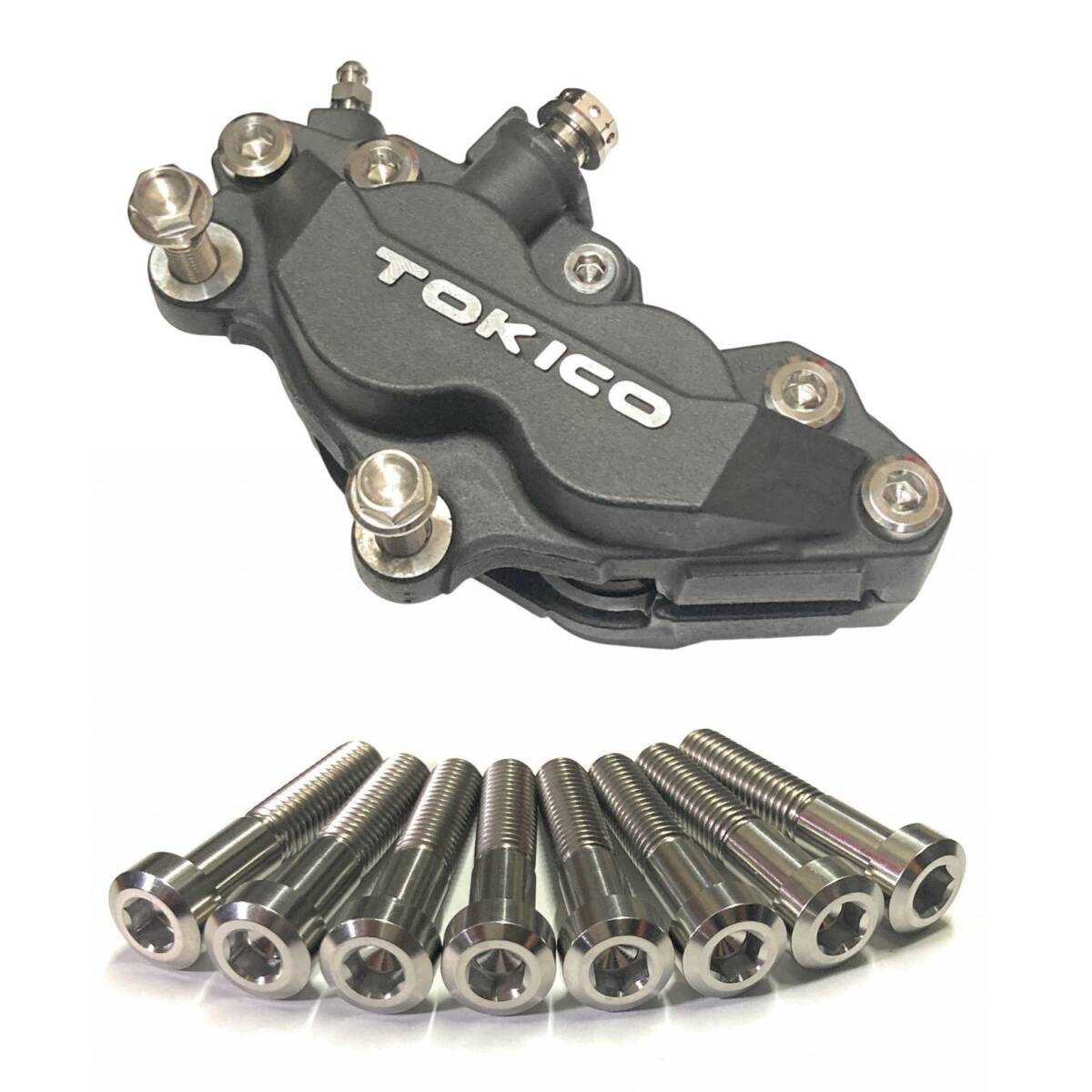 チタン トキコ ブレーキキャリパー ブリッジボルト ゼファーχ