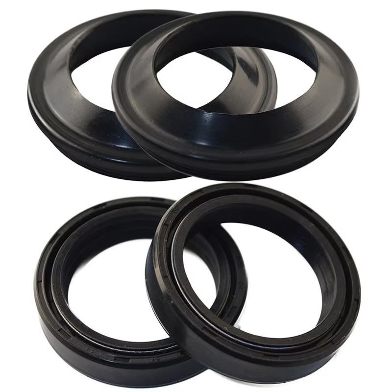 41-53 フォークシールセット 41mm オイルシール ＆ ダストシール 1台分 ◆ 1994年～ ZRX400 ZRX-2 ZR400E NINJA400 ZXR250 ZXR ゼファーχ_画像1
