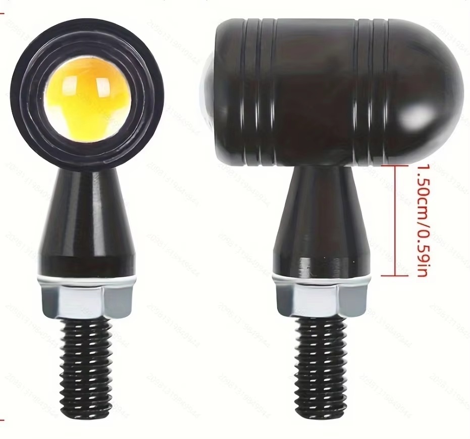 4 шт LED указатель поворота compact Mini Z900RS Zephyr 400 750 1100 ZRX Balius Eliminator GPZ GPX XJR400R CB400SF SB400SB CBR