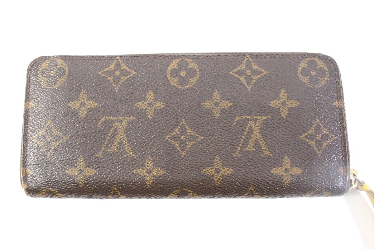 ☆873☆ LOUIS VUITTON ルイ・ヴィトン モノグラム ポルトフォイユ・クレマンス ミモザ M60744_画像2