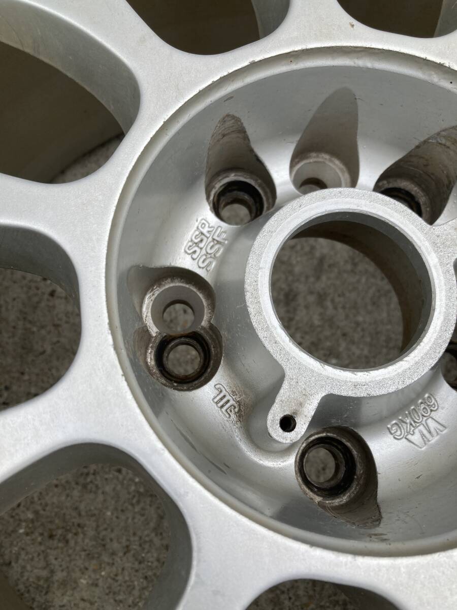 SSR VSシュバルツ　17インチ　9J　114.3/4H/5Hマルチ　2本セット_画像9