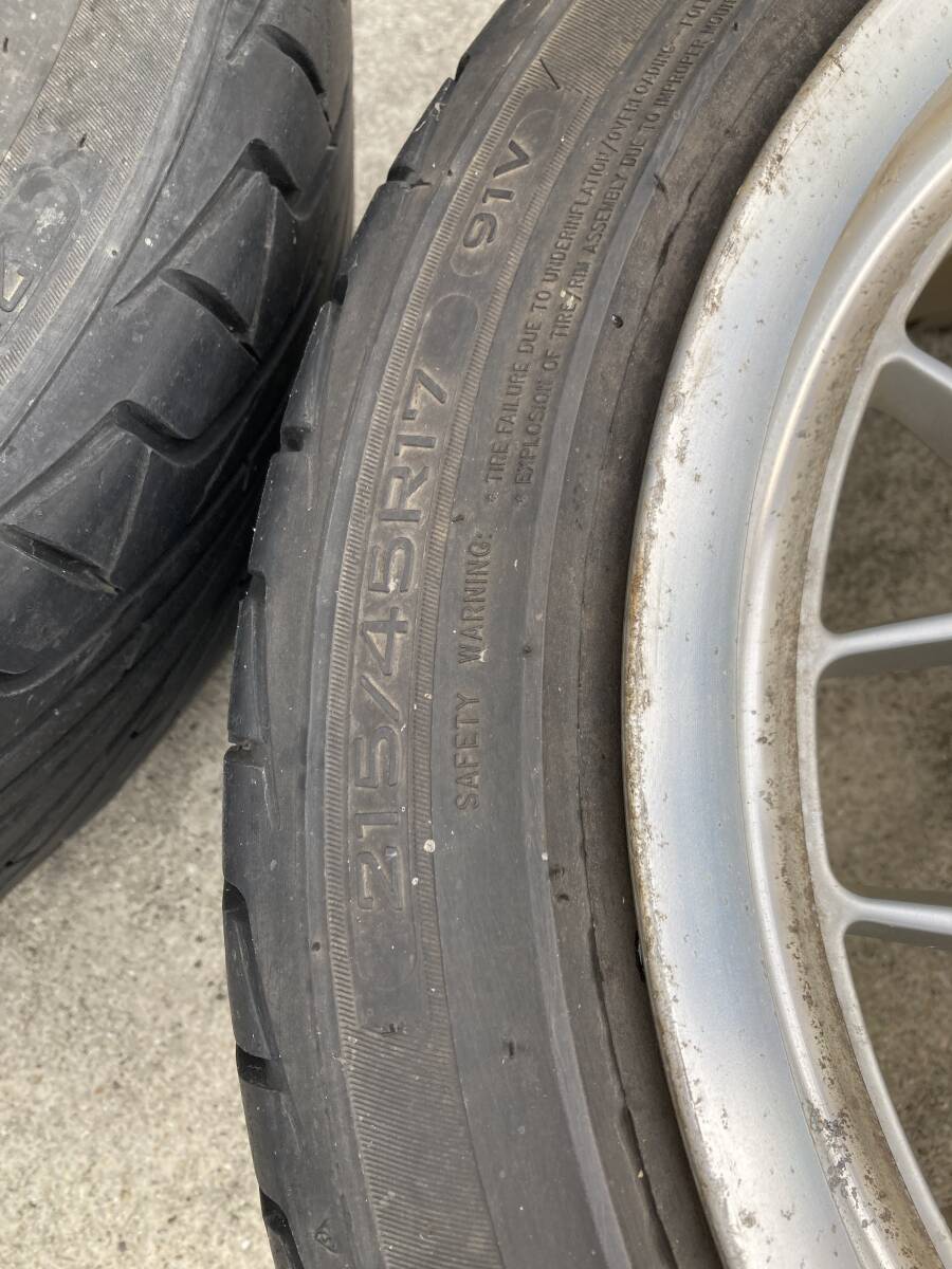 SSR VSシュバルツ　17インチ　9J　114.3/4H/5Hマルチ　2本セット_画像5