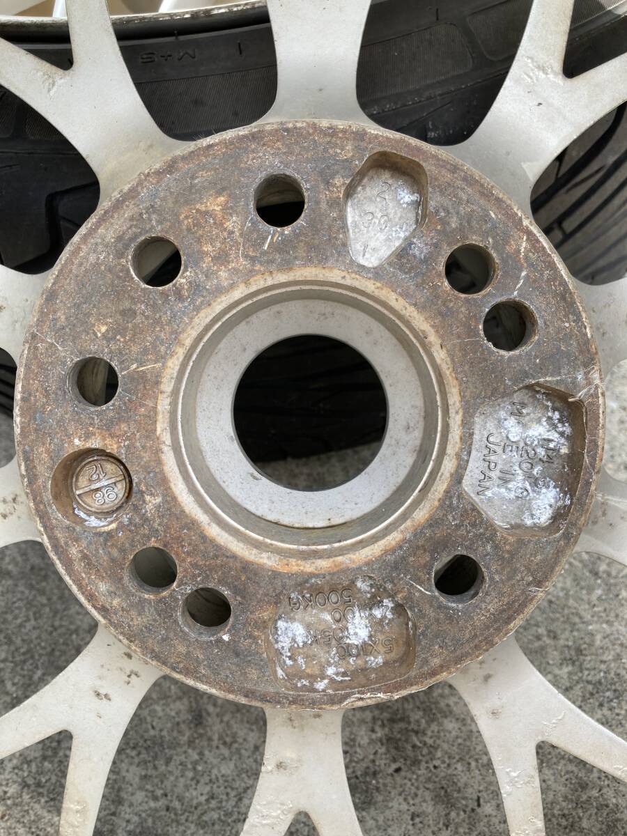 SSR VSシュバルツ　17インチ　9J　114.3/4H/5Hマルチ　2本セット_画像8