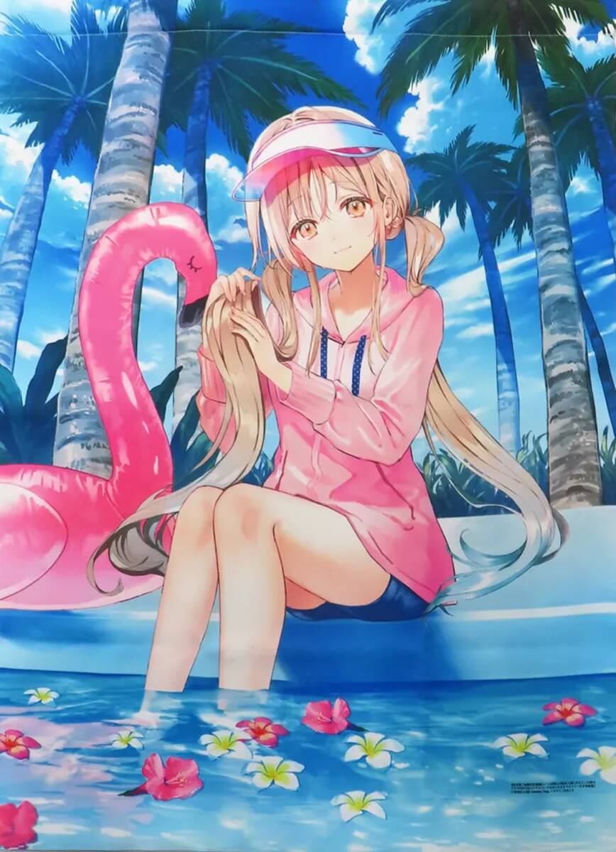 コミックス お隣の天使様にいつの間にか駄目人間にされていた件 11 特装版 同梱特典 椎名真昼 めくれるB2タペストリー_画像1