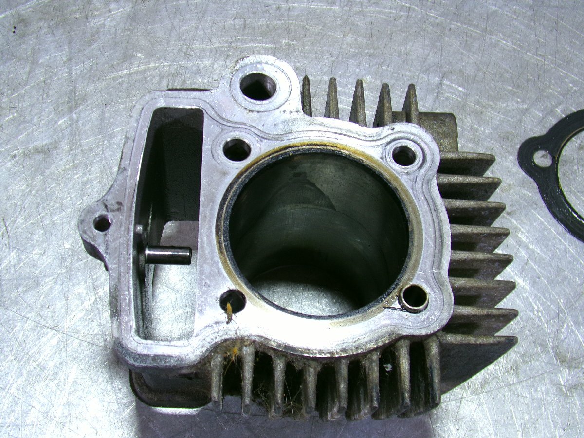 12V スーパーカブC50E-0813***エンジン/キタコ ボアアップシリンダー＆ピストン/9_画像5