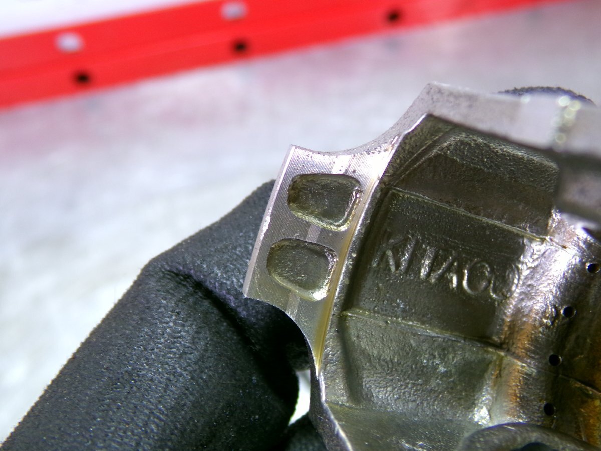 12V スーパーカブC50E-0813***エンジン/キタコ ボアアップシリンダー＆ピストン/9_画像4