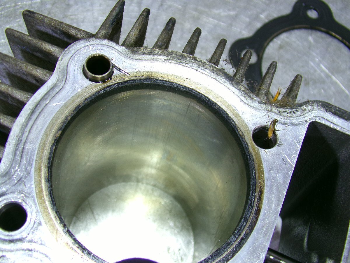 12V スーパーカブC50E-0813***エンジン/キタコ ボアアップシリンダー＆ピストン/9_画像7