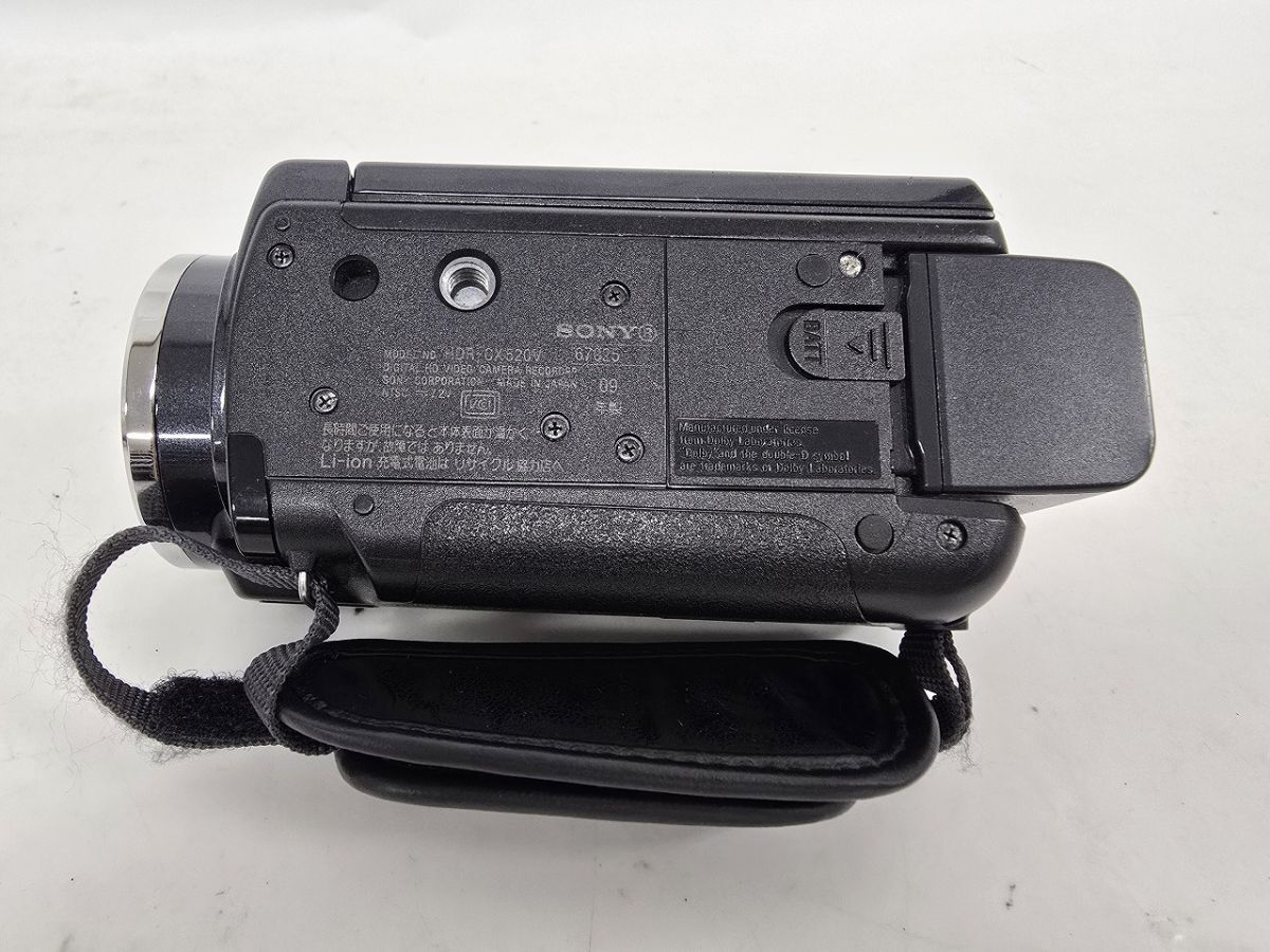 U1034-Y40C-65 SONY ソニー HDR-CX520V デジタルビデオカメラ 動作未確認 現(xiàn)狀品④