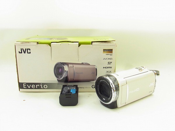 U044-Y20-5083 JVC GZ-E265-W ビデオカメラ 現(xiàn)狀品③