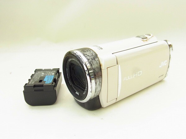 U044-Y20-5083 JVC GZ-E265-W ビデオカメラ 現(xiàn)狀品③