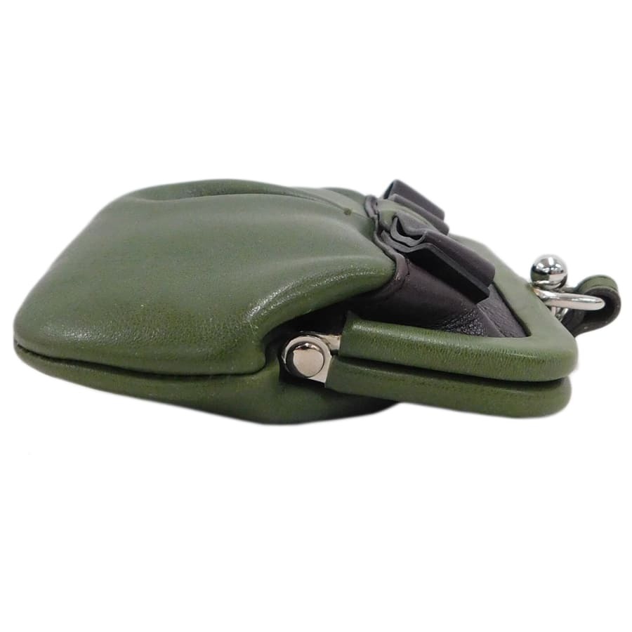  Ferragamo vala лента gama. кошелек оттенок зеленого кожа симпатичный модный Salvatore Ferragamo